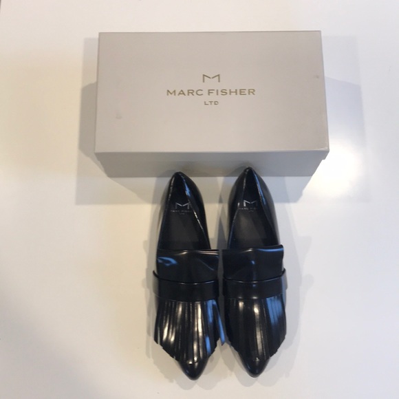 Marc Fisher Shoes - Marc Fisher Black Loafers (Size 8) Marc Fisher Shoes - Marc Fisher Black Loafers (Size 8)